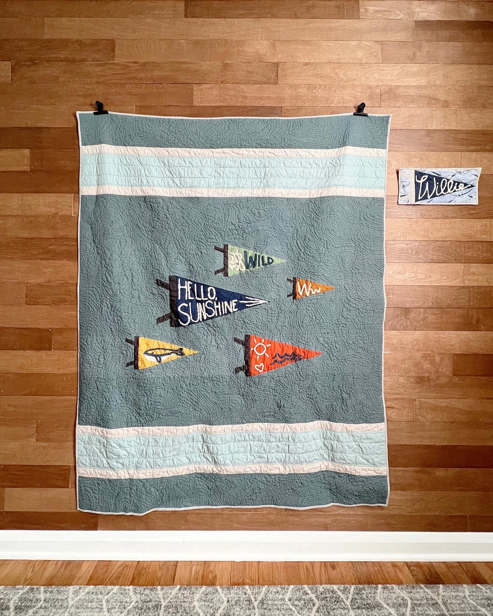 The Pennant Quilt Pattern Squirrel & Co. Quilts