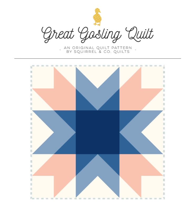 Great Gosling Quilt Pattern - PDF Download